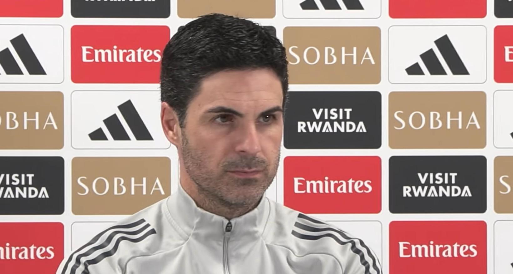 阿尔特塔：哈弗茨还不能首发；萨利巴和特罗萨德出战存疑